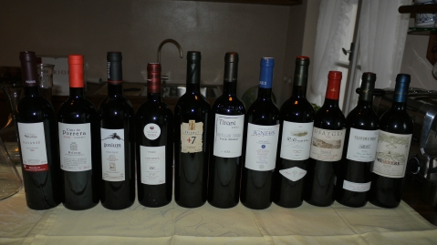 verkostung_priorat_weinegesamt Die Verkostungsweine aus dem Priorat